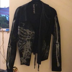 Lip Service Goth style Moto jacket
